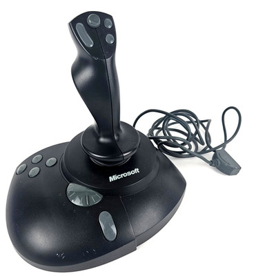 Microsoft Sidewinder 3D Pro Plus Flight Stick Joystick PC Controller For Gaming