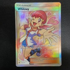 Pokemon Company Whitney 214/214 SM-Lost Thunder Ultra Rare Full Art Holo Trainer