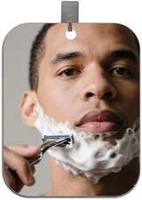 Shower Mirror Fogless for Shaving, Bathroom Accessories No Fog Shaving Mirror, 7