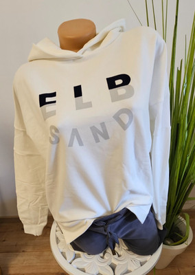 Elbsand Sweatshirt Jörna S 36 offwhite Hoodie Pullover