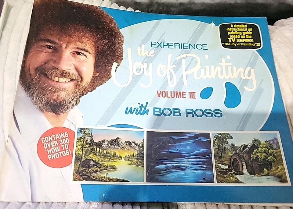 The Joy of Painting" series by Bob Ross Volumes 2 Thru 5  1984-1987 Vintage - Image 3 of 4