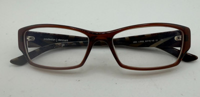 PRODESIGN DENMARK FRAMES ONLY EYEGLASSES 4854 C.5035 BROWN 54-16-140