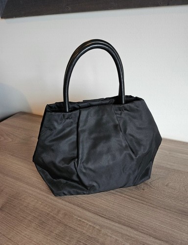 Borsa a spalla Prada Milano Tessuto City in pelle e nylon nero - Imagen 2 de 14
