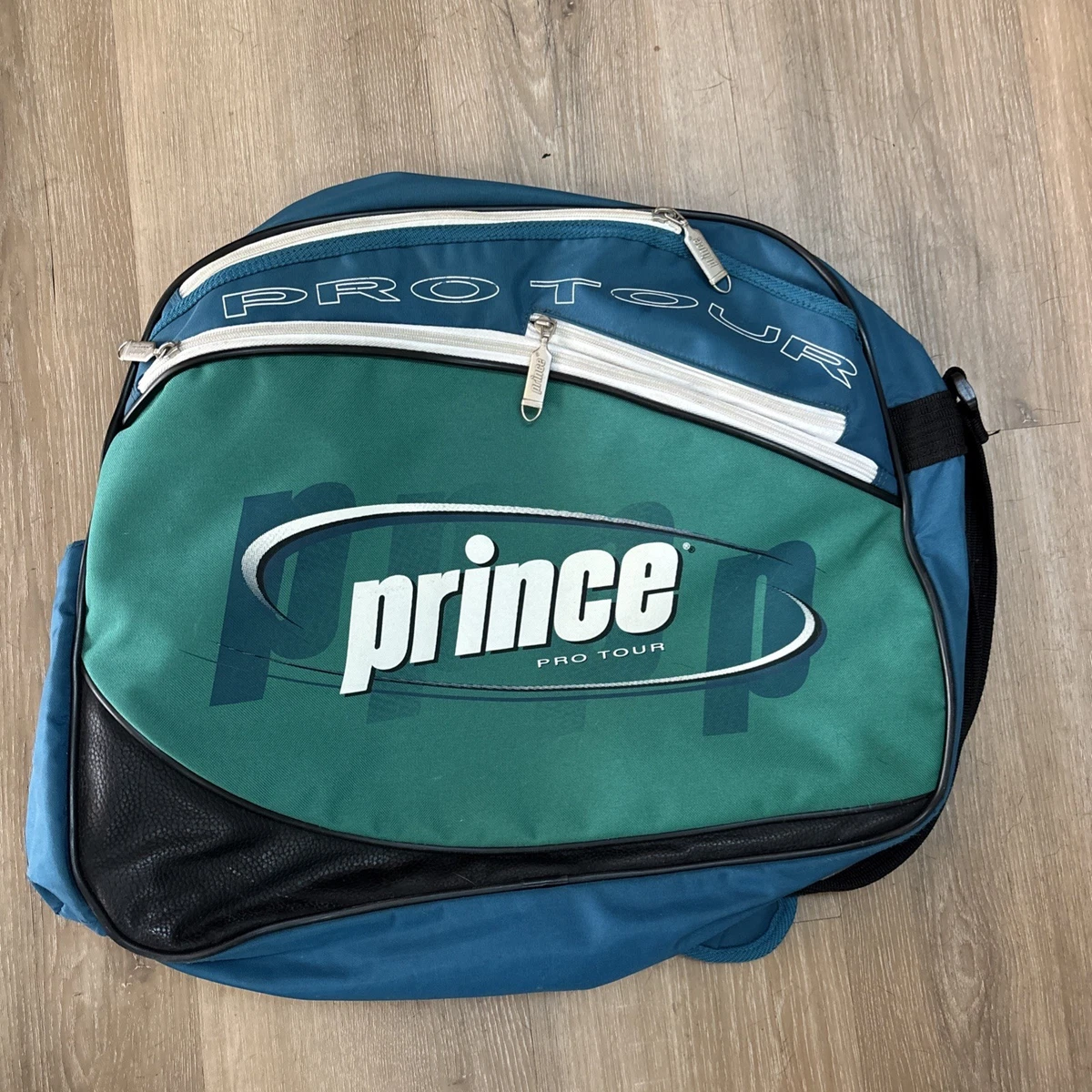 Sac De Tennis Vintage Prince Classics – Polyester – 2 Raquettes – Rare
