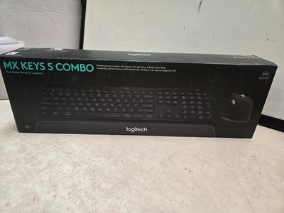 SEALED Logitech MX Keys S Combo Wireless Bluetooth Keyboard Set for Mac