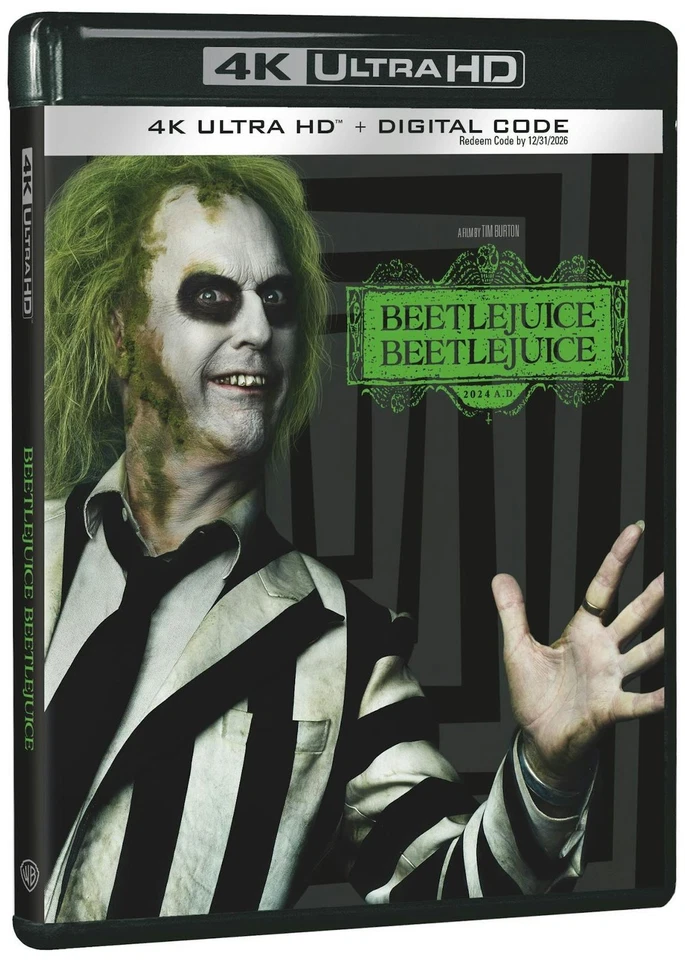 Beetlejuice Beetlejuice 4K UHD Blu-ray  NEW Foto 3 de 4