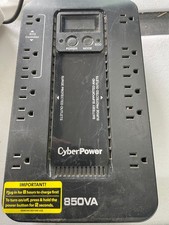 CyberPower EC850LCD Ecologic 850 VA 510 Watts 12 Outlets UPS, ,ECO Mode, Compac