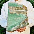 8.76LB Natural Large Particle Cubic Fluorite Crystal Specimen — photo 8