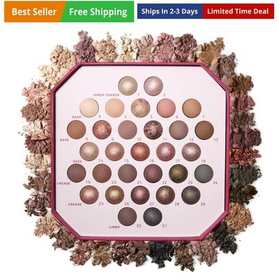 The Ultimate Palette Minimalism Maximized | Includes 31 Baked Eyeshadows in C...