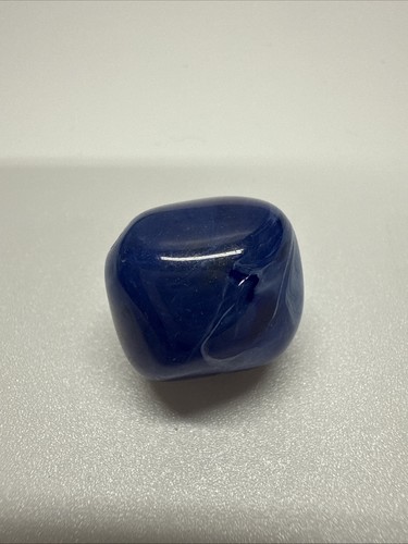 Perla di pietra agata blu 2,9 g - Foto 4 di 4