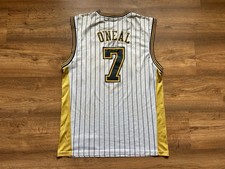 INDIANA PACERS BASKETBALL SHIRT JERSEY REEBOK #7 JERMAINE O'NEAL