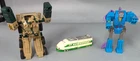 Lot of 3-1980's Bandai Gobots-New Shinkansen Robo Mr-22, Defendor Tank, Hornet