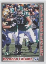 2012 Jogo CFL CFLPA Pro Players Brendon LaBatte #37 z9k