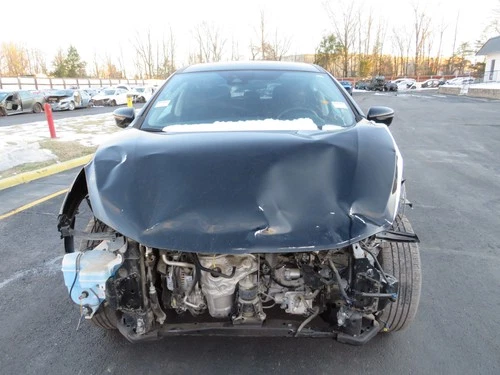 2020 NISSAN MURANO LEFT SIDE MIRROR NOT HEATED SUPER BLACK METALLIC KH3