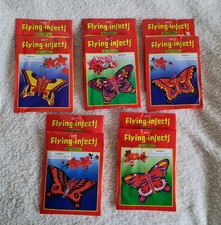 Butterfly Gliders x 10 In Five Designs 75P Each Party Bags Brand New In Pack
