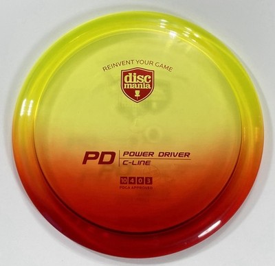Discmania   C-Line PD - Diamond Eye Dyes Gradient - Gannon Dayglo/Red 174g  