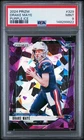2024 Panini Prizm - Rookies Drake Maye #329 Purple Ice Prizm /225 (RC) Patriots