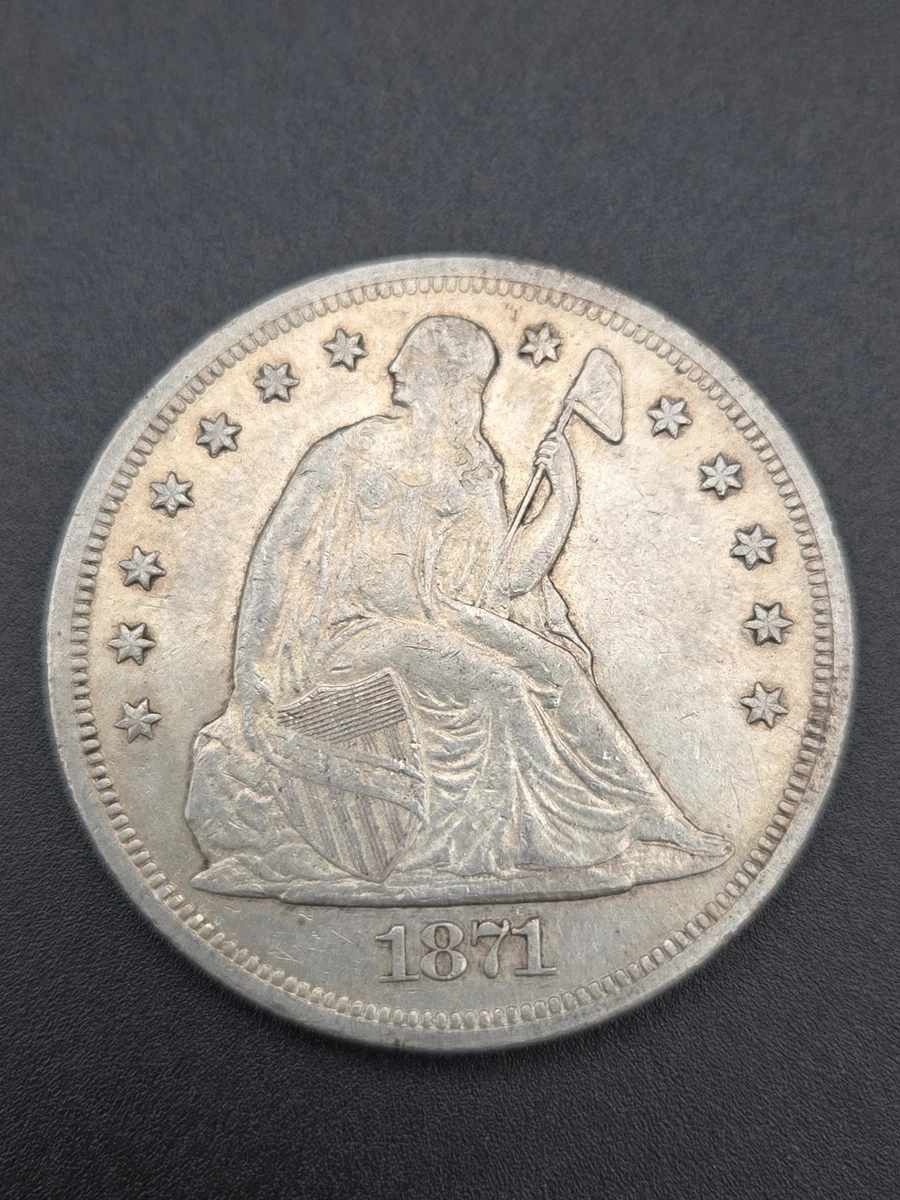 1871 Year Seated Liberty US Dollars (1840-1873) for sale | eBay