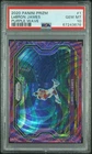 PSA 10 LEBRON JAMES 2020 Prizm Purple Wave Lakers Kobe Tribute GEM MINT
