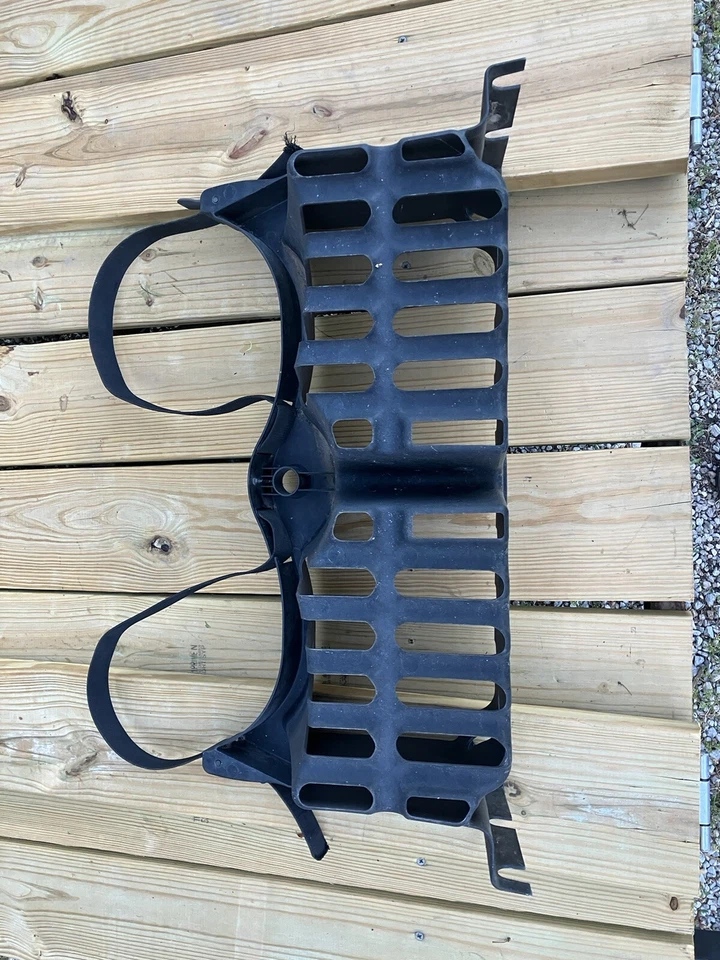 E Z GO RXV Golf Cart Part Bag Rack and Sweater Basket with Bag Straps 2008+ New - Image 2 of 4