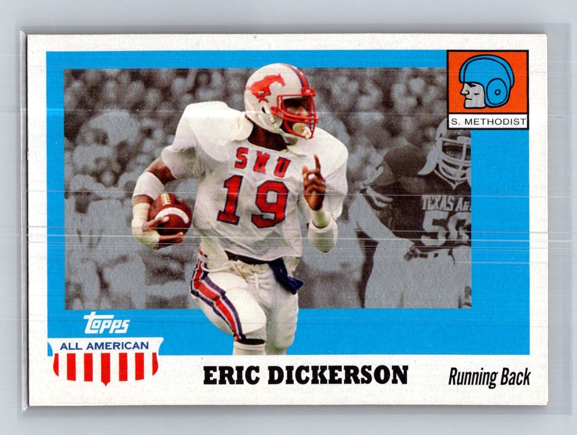 2005 Topps All American #60 Eric Dickerson SMU Mustangs