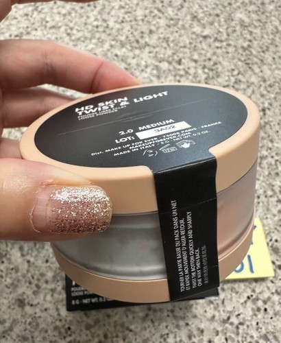 Make Up For Ever HD Skin Twist & Light Loose Powder 2.0 MED. .2oz/8G FULL SZ $45 - Picture 12 of 20