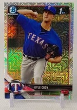 ⚾️2018 bowman mega box KYLE CODY (rookie/mojo refractor) #BCP62⚾️ *Rangers*