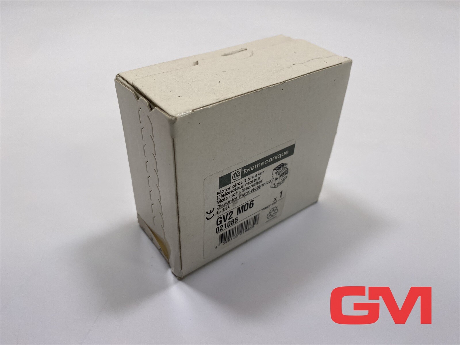 Telemecanique Motor Circuit Breaker GV2 M06 1-1.6A 021085