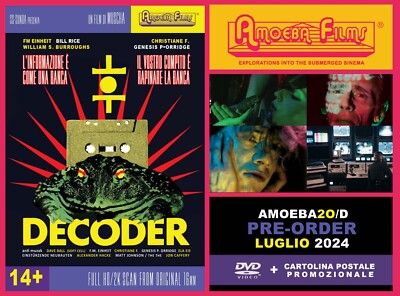 Decoder, 1984 (DVD Amoeba20/D) Audio Original Sub: ITA/ENG/FR