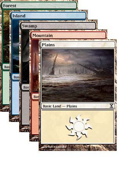 250 Time Spiral Basic Land Bulk Lot MTG Magic Cards