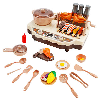 36Pcs BBQ Toy Simulation Skewers Hot Pot Food Toy For Boys And Girls Cooking Set