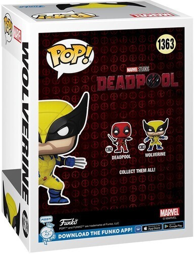 WB FUNKO POP! MARVEL: Deadpool 3 - Wolverine (Vinyl Figure) | eBay