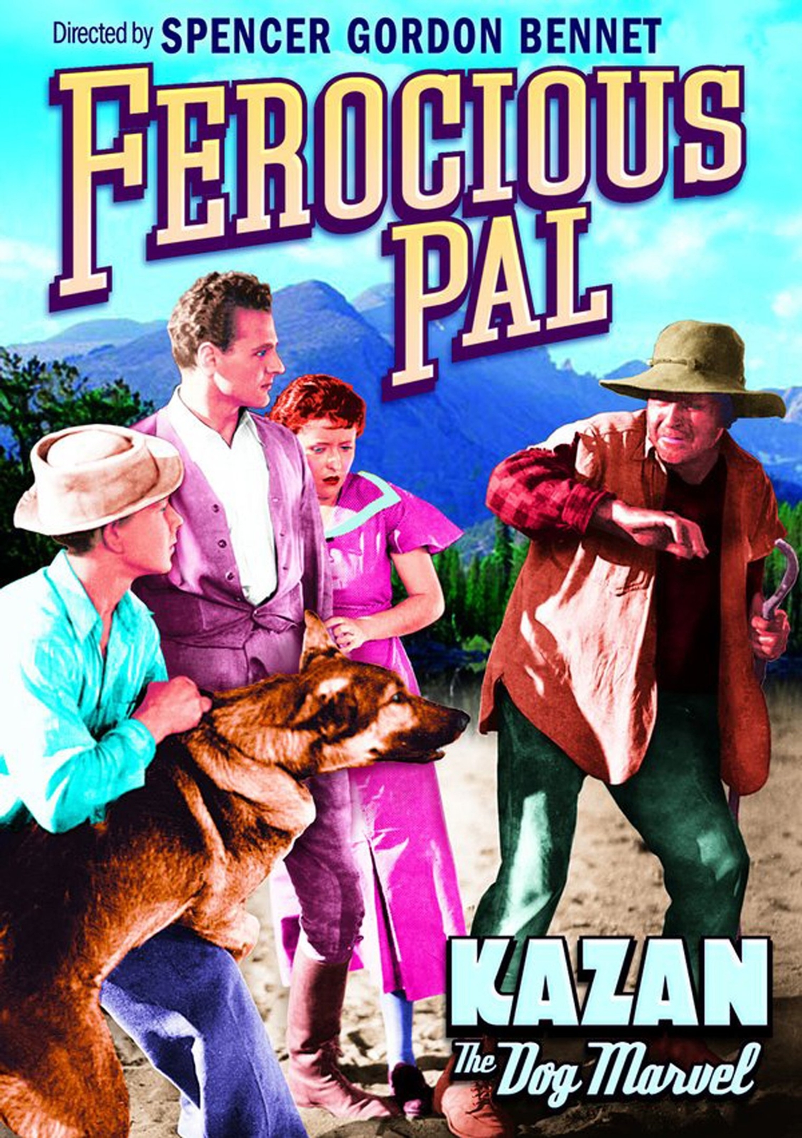 Ferocious Pal (DVD) Kazan the Wonder Dog Gene Toler Ruth Sullivan Robert Seiter
