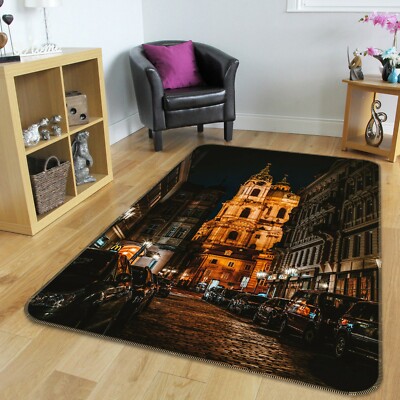 3D Building Car NAO1263 Game Rug Mat Elegant Photo Carpet Mat Fay