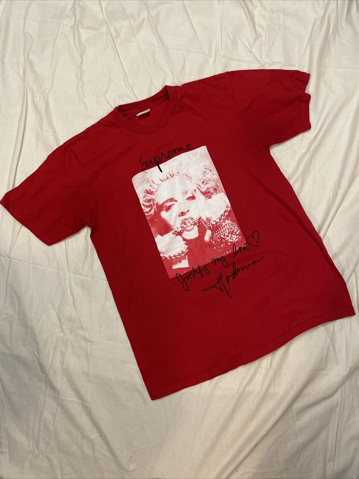 (M) Supreme Madonna Tee White 国内正規 新品未使用