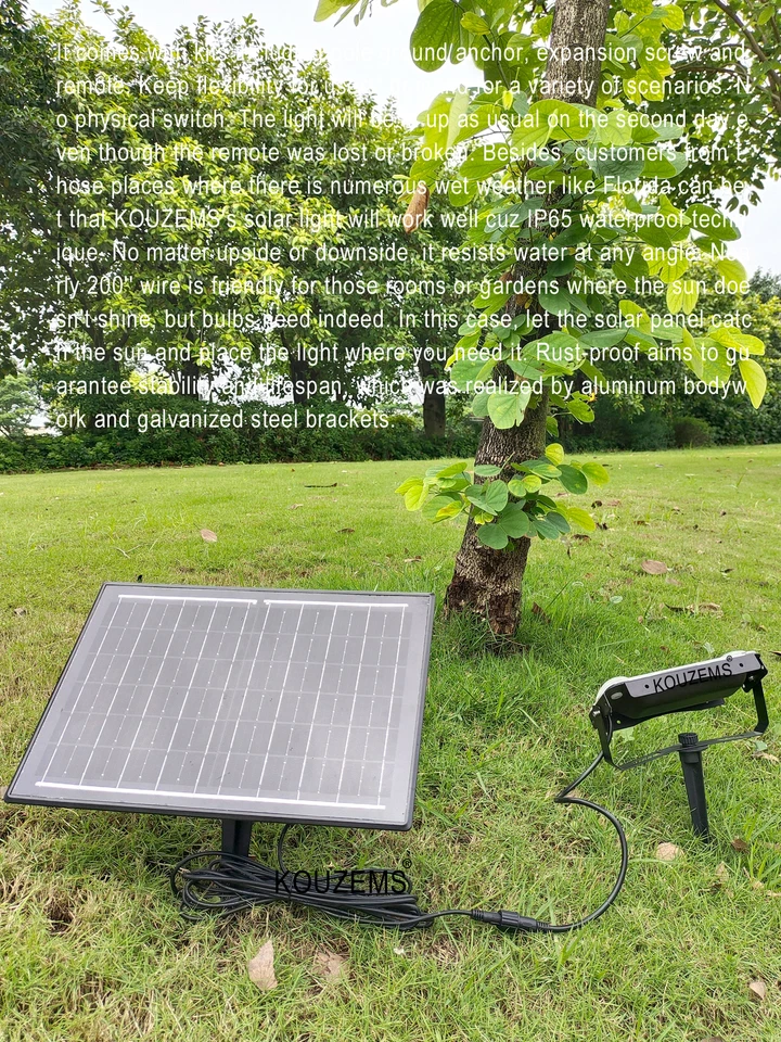 Solar Powered LED Wall Light Waterproof for Garden, Pathway, Yard Security - Image 2 of 4