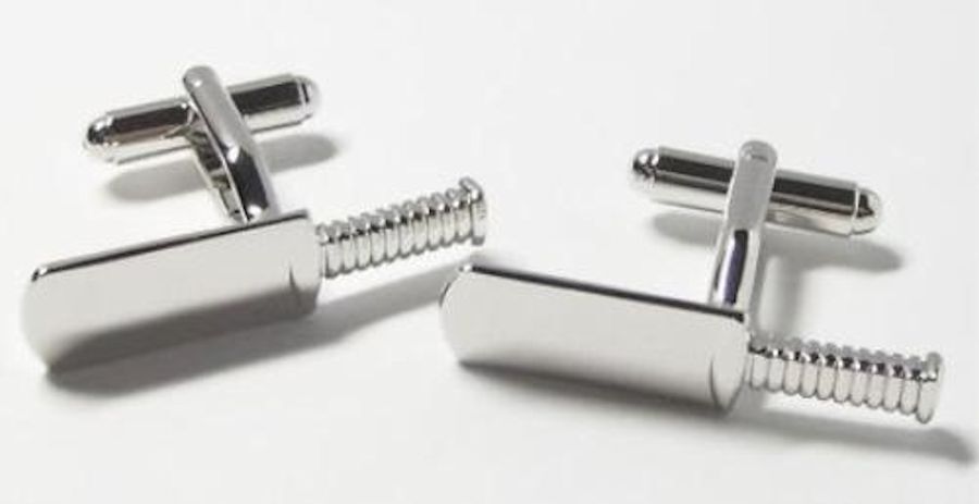 Cricket Bat Cufflinks Cuff Links Cricketers Gift NEW in BOX