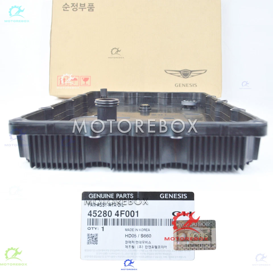 Conjunto de cárter de transmisión genuino aceite Ata 45280-4F001 Genesis sedán-cupé Kia K900 Foto 3 de 4
