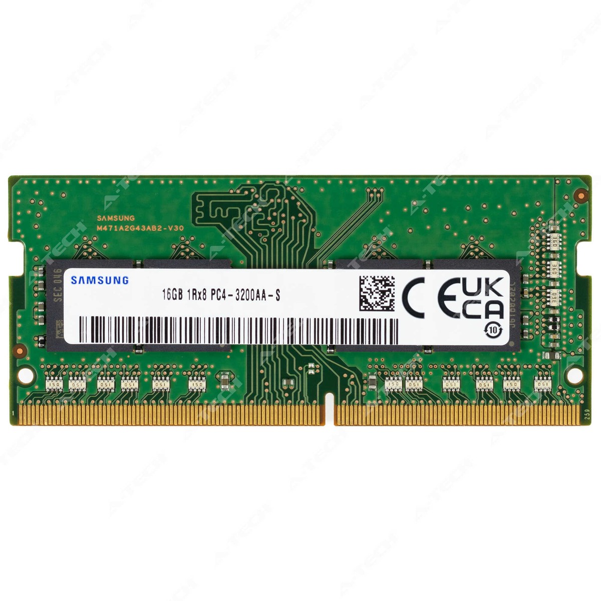 Samsung 【ジャンク】SAMSUNG 16GB 1R×8 PC4-3200AA メモリ 8GB 1Rx16