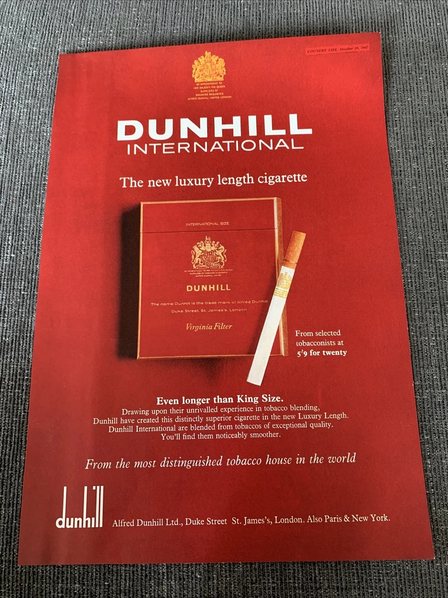 Dunhill Cigarettes Red