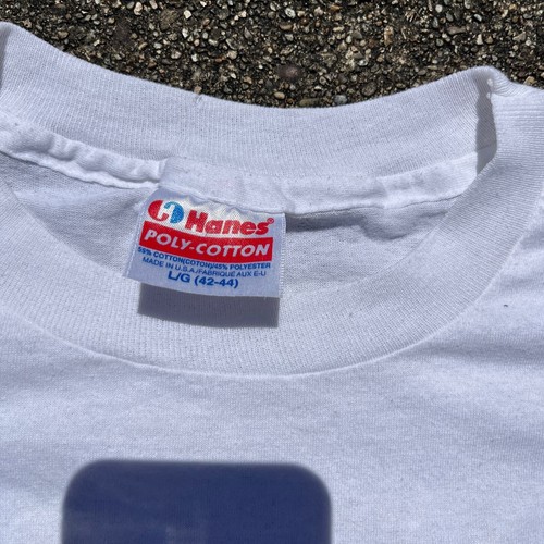 Camiseta de playa Myrtle vintage blanca y neón talla grande - Imagen 3 de 4