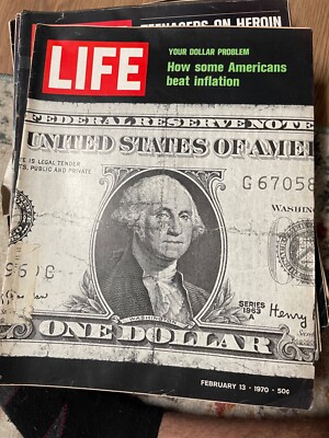 Life - February 13, 1970 Your Dollar Problem - How Some Americans Beat Inflation