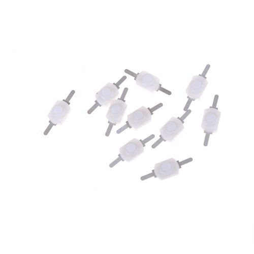 Interruptor de botón de encendido/apagado DC/12V 1A 12X 8 mm para mini antorcha eléctrica - Imagen 8 de 9