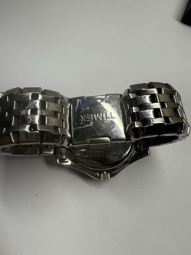RARO RELOJ TIMEX T2M430 CRONÓGRAFO DE CUARZO RETRÓGRADO ANALÓGICO PARA HOMBRES FUNCIONA 44MM - Imagen 13 de 22