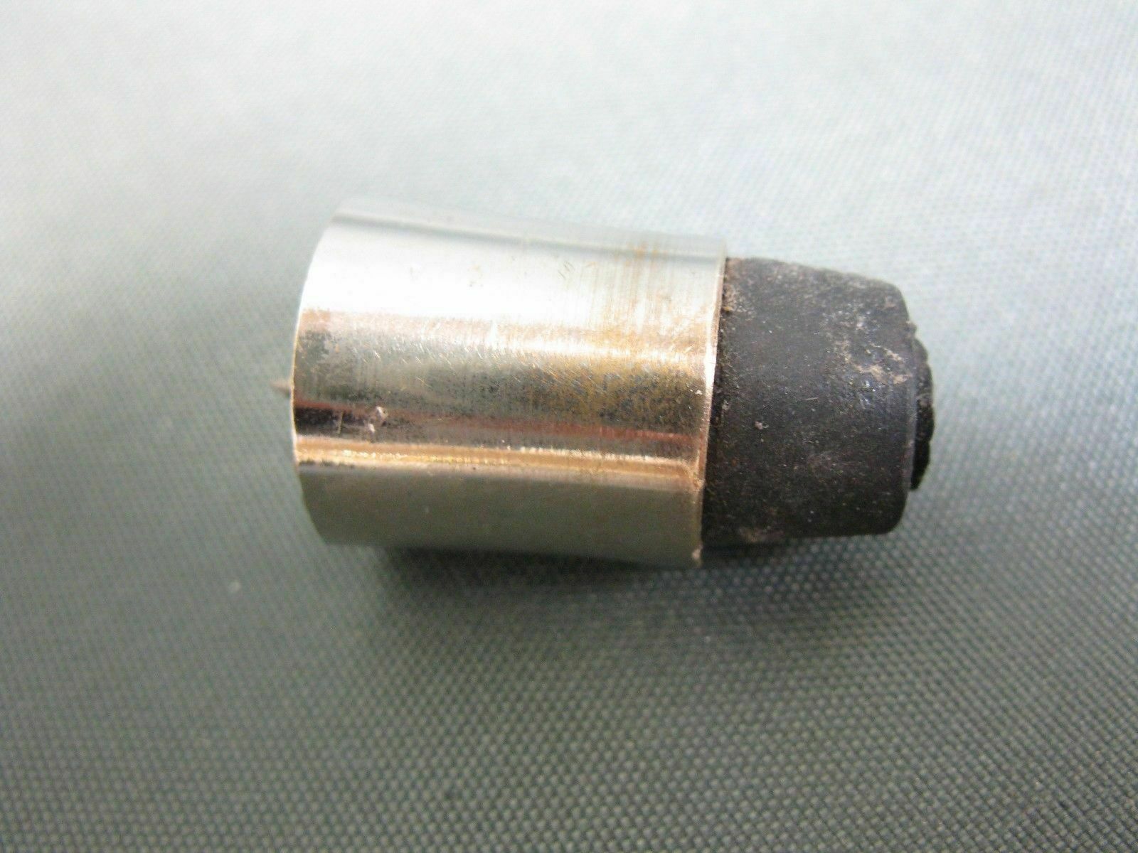 Punta de repuesto de goma de repuesto de latón para bastón