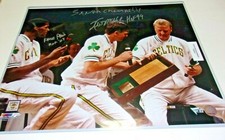 KEVIN MCHALE HOF/99,ROBERT PARISH HOF/00 FANATICS/COA/HOLO SIGNED 16X20 PHOTO