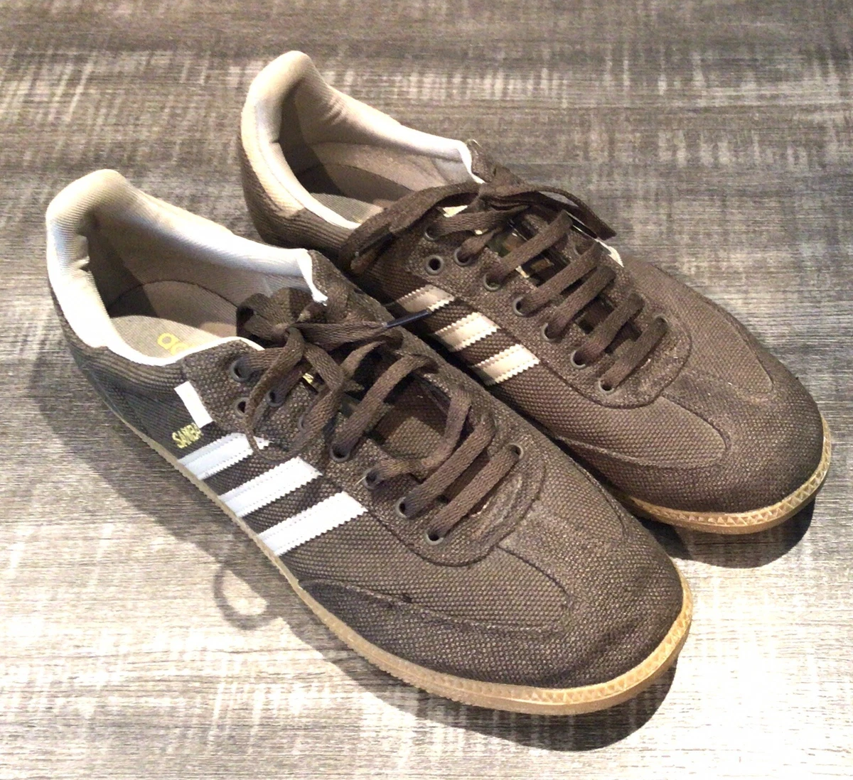 Adidas HEMP SAMBA Sneakers Olive Soccer Skateboard Casual 14 G98628 | eBay