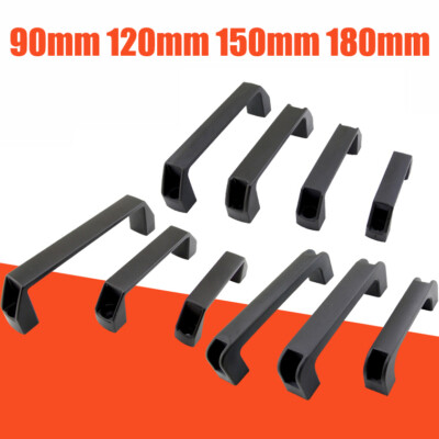 KD-Beschläge Bügelgriff 2er SET Schwarz - PA6 Kunststoffgriff 135mm Für Schränke & Möbel