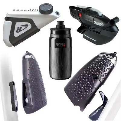 Bicycle Water Bottle Drinking Profile Design Elite Magnet Aero Squeeze Fitness