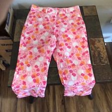 - Lilly Pulitzer Women  s Multicolor Floral Capri Pants - Size 6